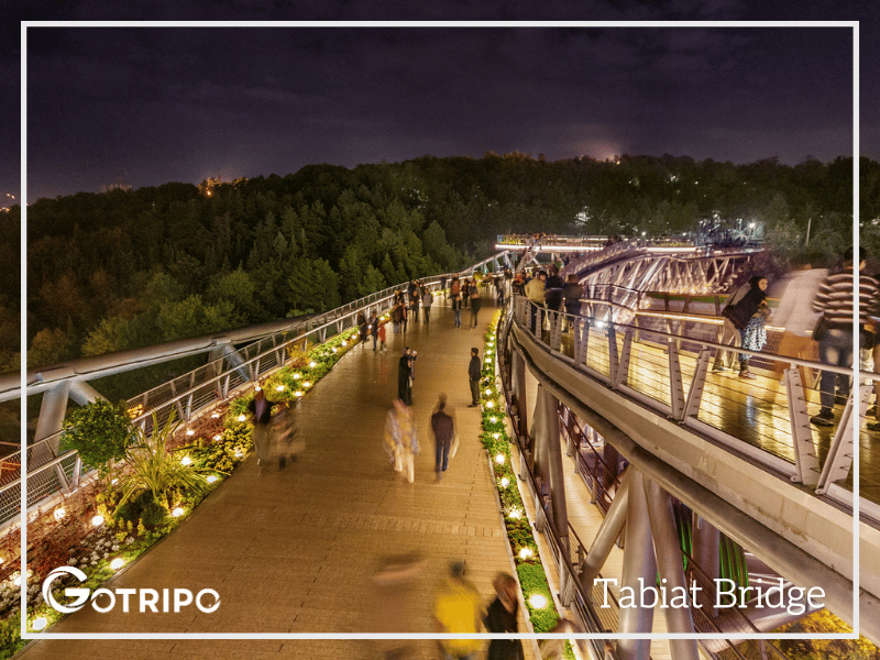 The Three Levels of Tabiat Bridge