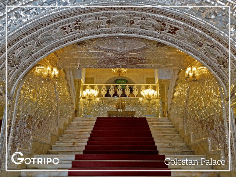 Mirror Hall (Talar-e Ayeneh) in Golestan Palace Tehran