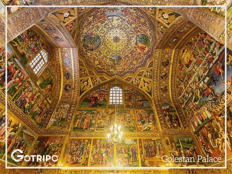 Golestan Palace in Tehran Iran